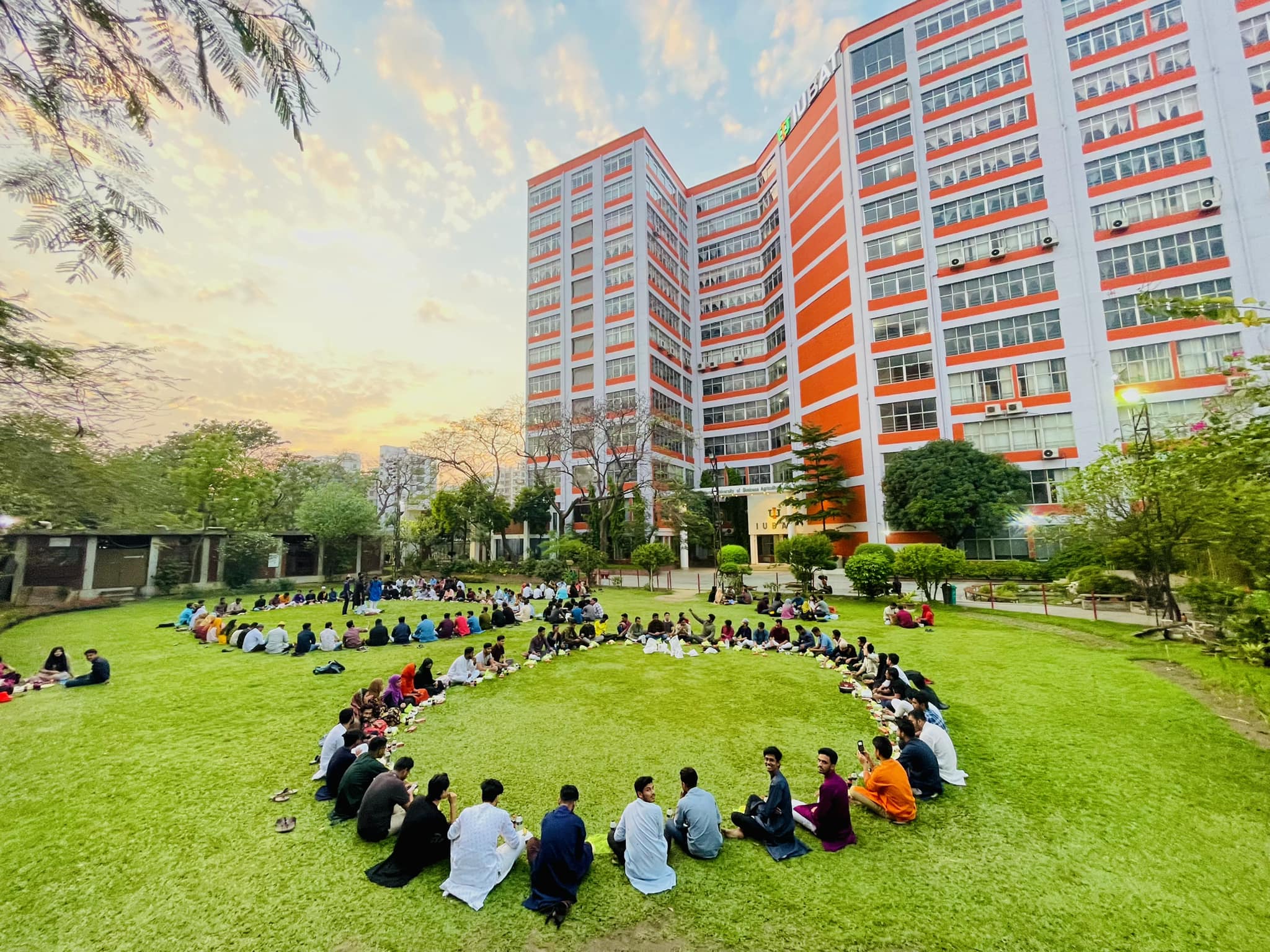 IUBAT university grounds