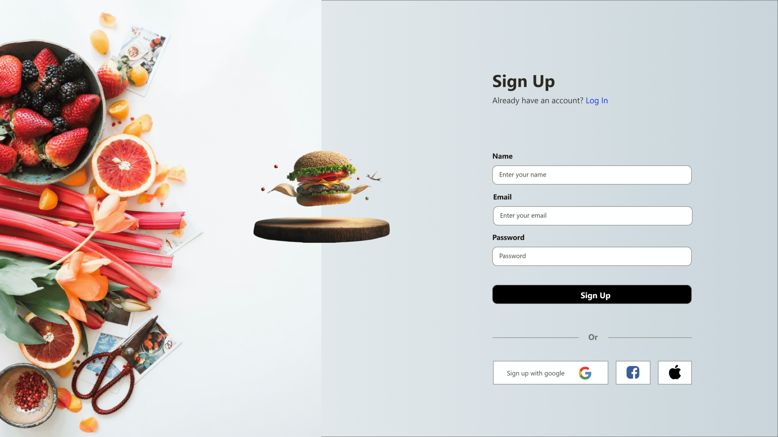 Analytics dashboard UI design